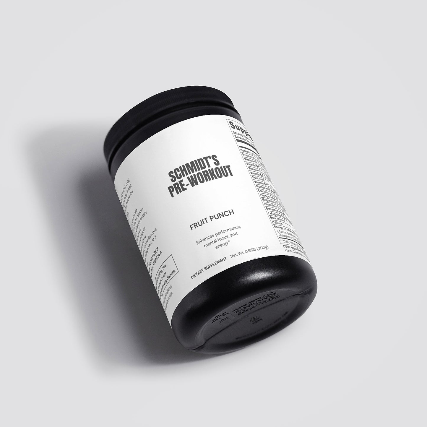 Schmidt's PreWorkout (Miami Punch)