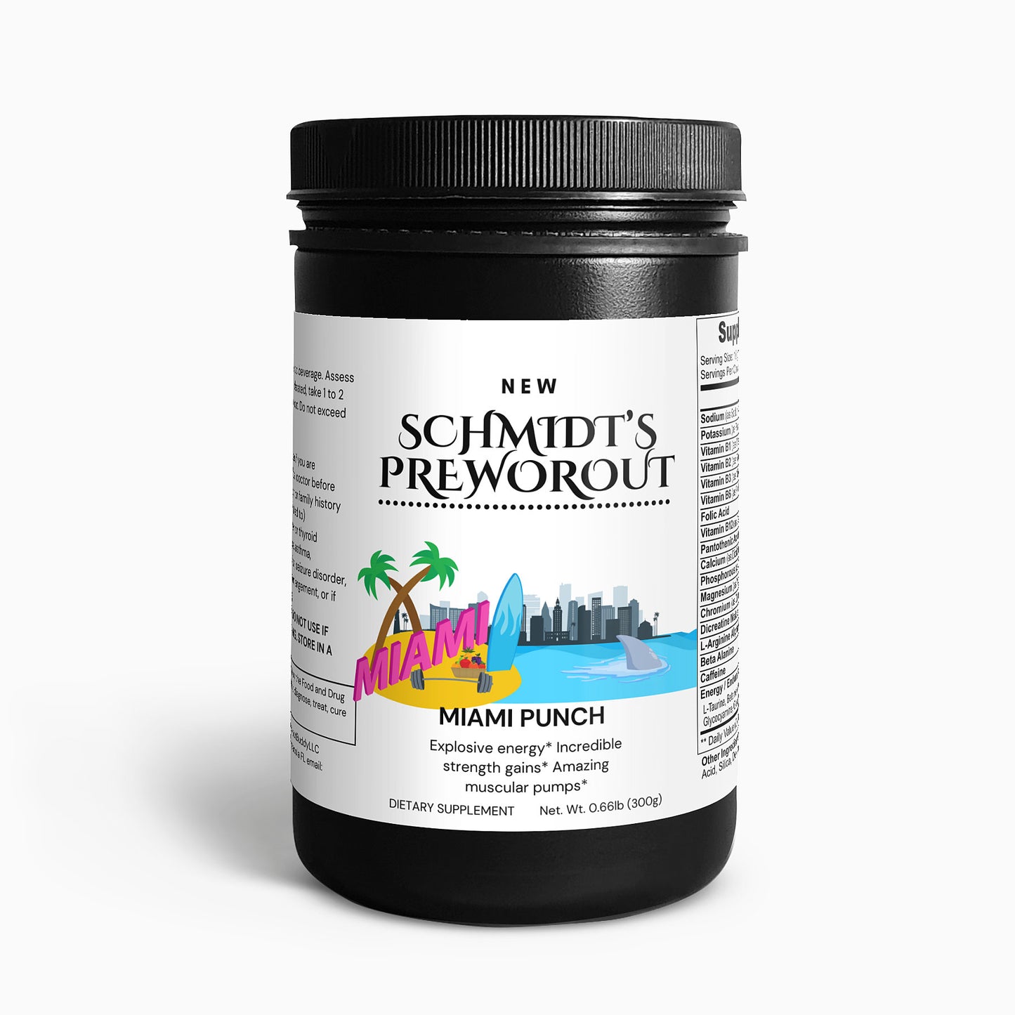 Schmidt's PreWorkout (Miami Punch)