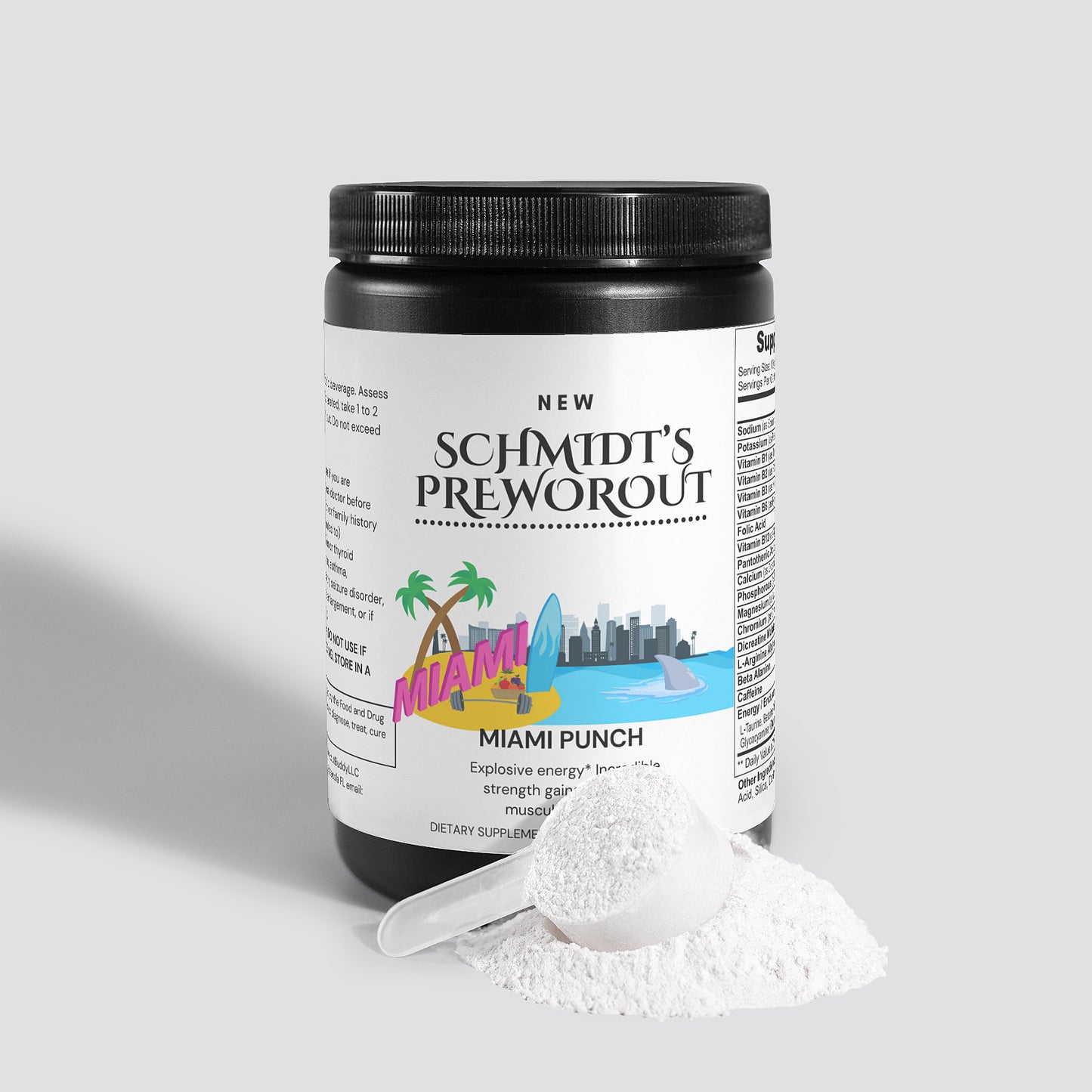 Schmidt's PreWorkout (Miami Punch)