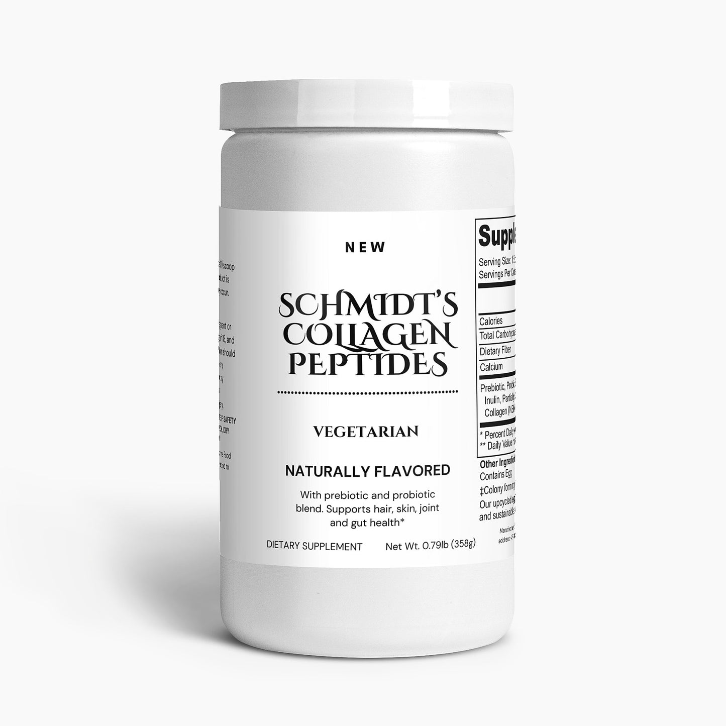 Schmidt's Vegetarian Collagen Peptides