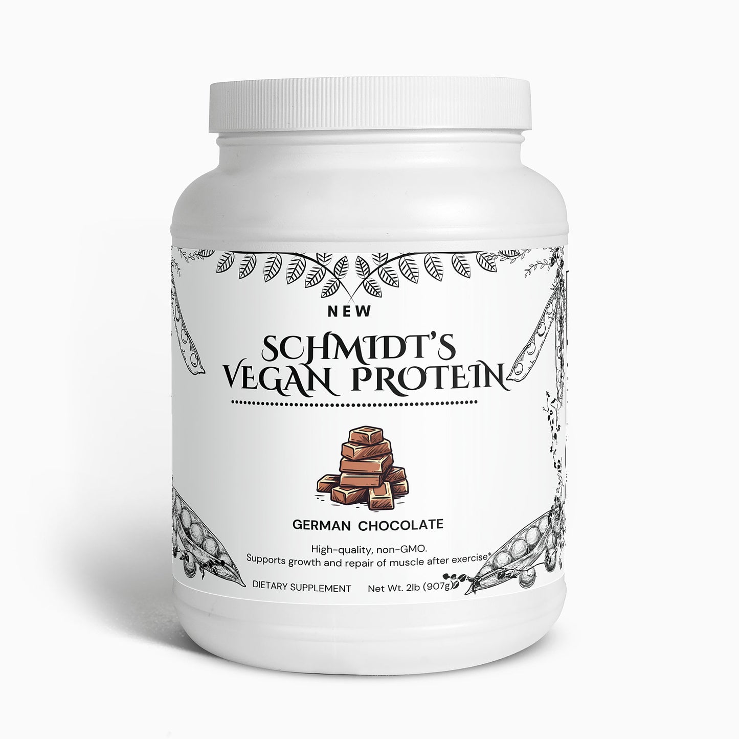 Schmidt's Vegan Protein (German Chocolate)