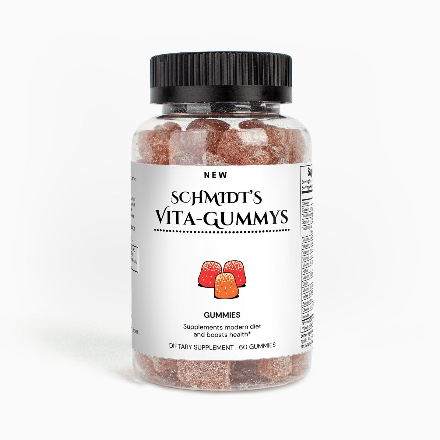 Schmidt's Multivitamin Bear Gummies (Adult)