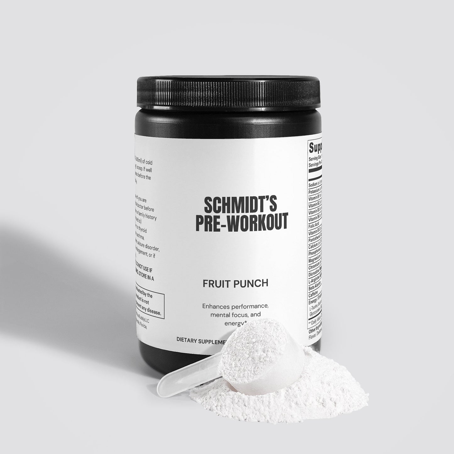 Schmidt's PreWorkout (Miami Punch)