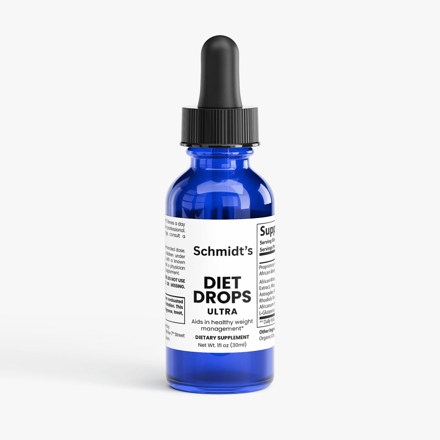 Schmidt's Diet Drops Ultra 1 oz