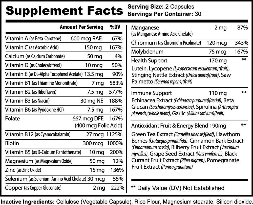 Schmidt's Complete MultiVitamin