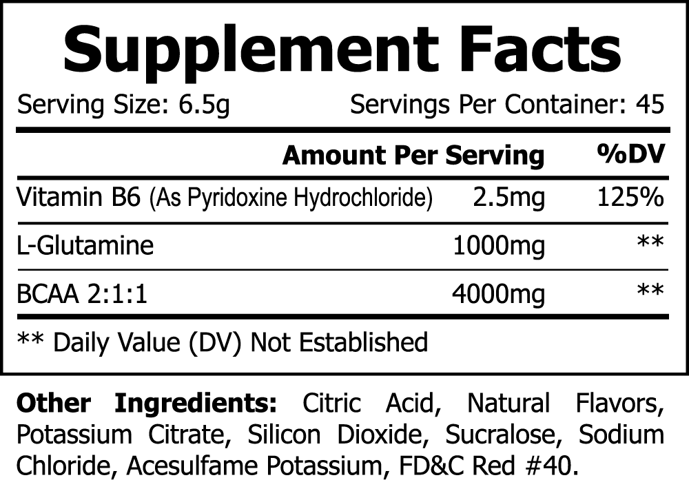 Schmidt's Super Bcaas (Miami Punch)