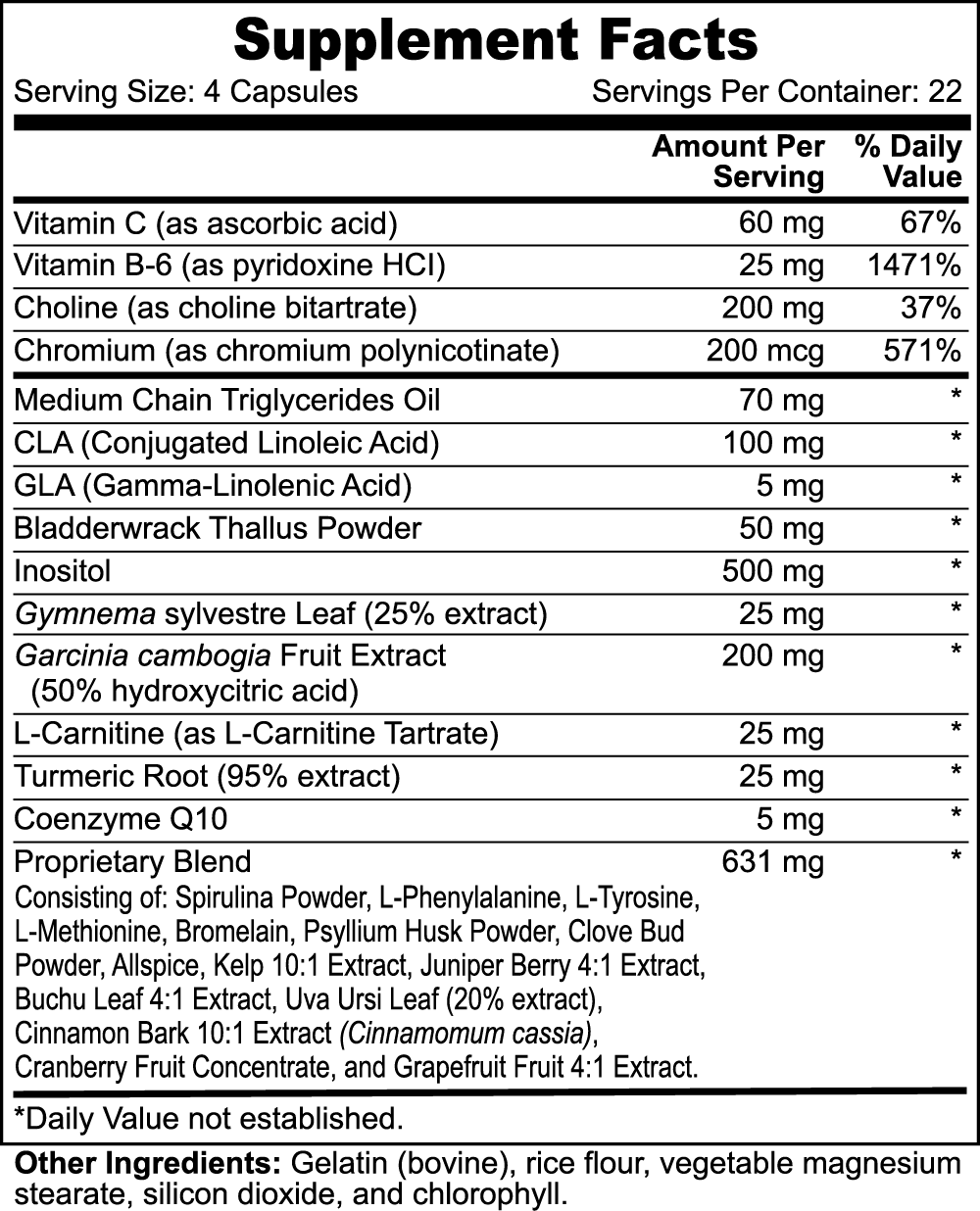 Schmidt's Super Fat Burner