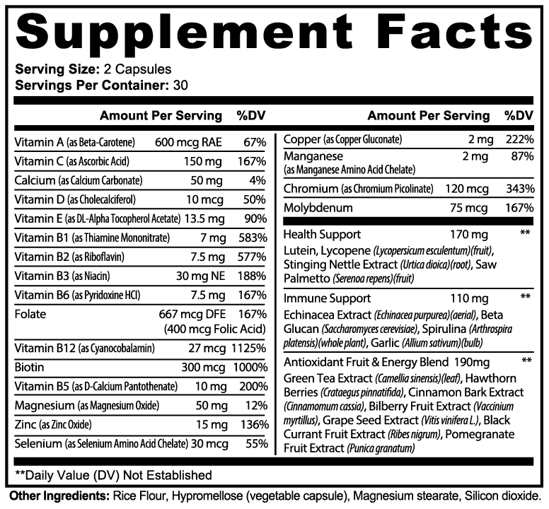 Schmidt's Complete MultiVitamin